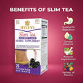 Hyleys Slim Tea Acai Berry Flavor - Weight Loss Herbal Supplement Cleanse and Detox - 25 Tea Bags (1 Pack)