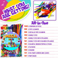 Goodyking Arts and Crafts Supplies for Kids - 1170Pcs+ Craft Art Supply Kit for Toddlers Kids Craft Supplies & Materials Age 4 5 6 7 8 9 - All in