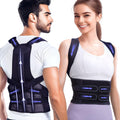 Posture Corrector for Women and Men, Full Back Brace Support, FSA&HSA Eligible, Adjustable Shoulder Straightener for Improving Back Posture,