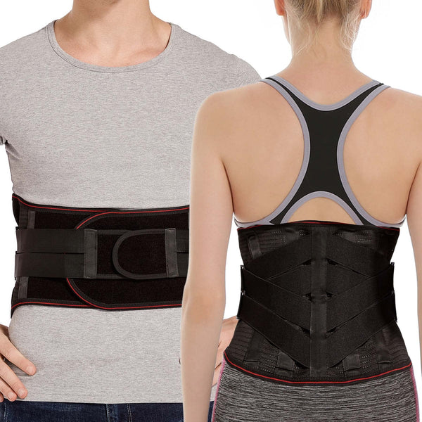 Back Brace Support Belt for Men Women Lower Back Pain Relief for Herniated Disc, Sciatica, Scoliosis Back Brace Lumbar Support Belt for Posture