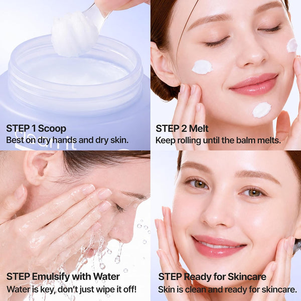 BANILA CO Clean it Zero Calming Cleansing Balm | Korean Makeup Remover for Sensitive Skin | Vegan | Cleansing Oil, Facial Cleanser Made with