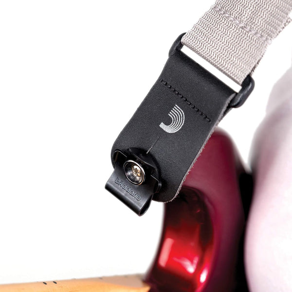 D'Addario Dual-Lock Guitar Strap Lock - Guitar Strap Locks Set - Protect Your Instrument with No Modifications or Hardware - Secures Cables - Easy