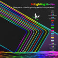 BladeHawks Extra Large RGB Gaming Mouse Pad-14 Light Modes, Extended Soft LED Mouse Pad, Anti-Slip Rubber Base, Computer Keyboard Mousepad Mat