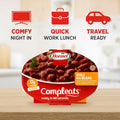 HORMEL COMPLEATS Chili with Beans Microwave Tray, 10 Ounces (Pack of 6)
