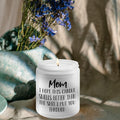 Gifts for Mom from Daughter Son, Mothers Day Birthday Christmas Thanksgiving Gifts for Mom, Stepmother Adoptive Mother, Lavender Scented Candle