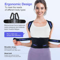 Posture Corrector for Women and Men, Full Back Brace Support, FSA&HSA Eligible, Adjustable Shoulder Straightener for Improving Back Posture,