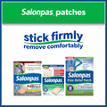 Salonpas Pain Relieving Patch, LARGE, 6 Count, for Back, Neck, Shoulder, Knee Pain and Muscle Soreness, 8 Hour Pain Relief