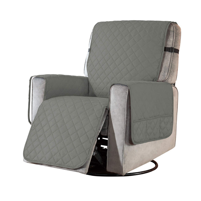 SUBRTEX Recliner Chair Covers Fitted Small Recliner Sofa Slipcovers Seat Width to 25 Inch Reversible Washable Recliner C