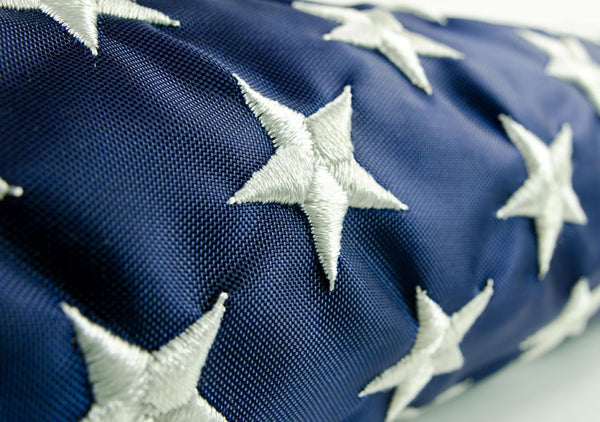 Allied Flag Official U.S. Interment Flag - 5' x 9.5' | Premium Quality, Outdoor Durable, Heavy‑Duty Construction for Residential or Commercial Use