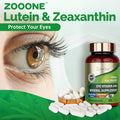 Zooone- 90Pcs Lutein Eye Vitamins Supplement for Macular Health and Dry Eye, Contains Lutein, Zinc, Vitamins C/E & Zeaxanthin to Support Eye Health