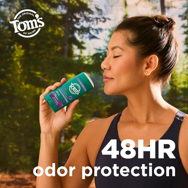 TomÃ¢ÂÂS of Maine Wild Lavender Natural Deodorant for Women and Men, Aluminum Free, 3.25 Oz
