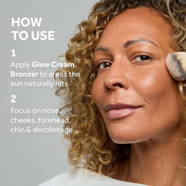 No7 Pro Artist Soft Glow Cream Bronzer - Blendable Cream Makeup with a Lightweight Formula - Customizable Face Makeup for a Natural, Sun-Kissed