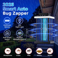 Bug Zapper Outdoor, 2025 Upgraded Mosquito Zapper 2 in 1 Rechargeable Bug Zapper Outdoor with 5000Mah Battery & LED Night Light, 4000V Electric