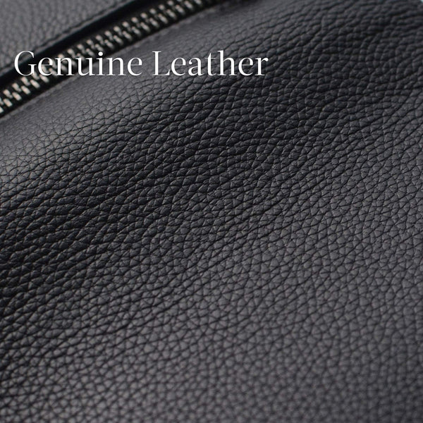 Bveyzi Ultra Slim Thin Leather RFID Blocking Credit Card Holder Bifold Clutch Wallets for Women Black Leather