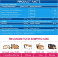 NATURE TARGET Dog Vitamins Powder, Probiotics & Digestive Enzymes for Gut Health, Glucosamine & Chondroitin & Omega 3, Complete Supplement for