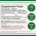 PQQ Supplement - 20Mg, 60 Capsules (Pyrroloquinoline Quinone) Promotes Mitochondria ATP Coenzyme Levels, Energy Optimizer and Sleep Support