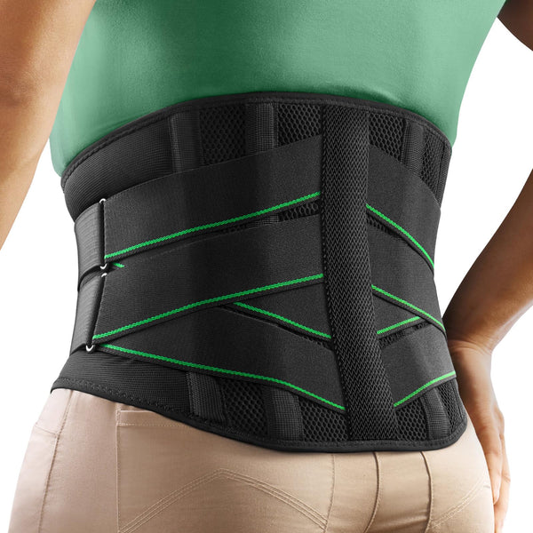 FREETOO Back Brace for Men Lower Back Pain, Breathable Back Support Belt for Women,Work with Soft Pad, Lightweight Lumbar Support for Lasting