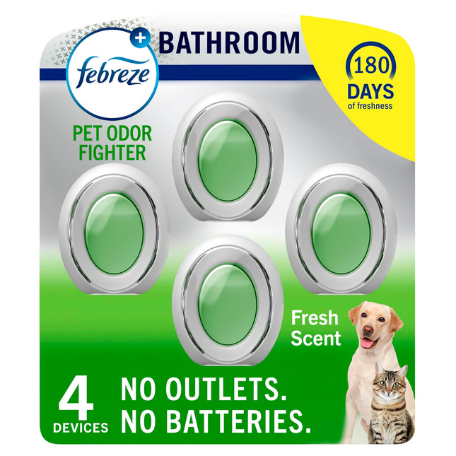 Febreze Bathroom Air Freshener, Odor-Fighting, Plug in Alternative, Air Freshene