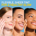 CeraVe Hydrating Mineral Sunscreen SPF 30 with Sheer Tint, Tinted Mineral Sunscreen with Zinc Oxide & Titanium Dioxide, Blends Seamlessly For