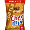 Chex Mix Snack Mix, Turtle, Indulgent Snack Bag, 14 oz Turtle 14 Ounce (Pack of 1)