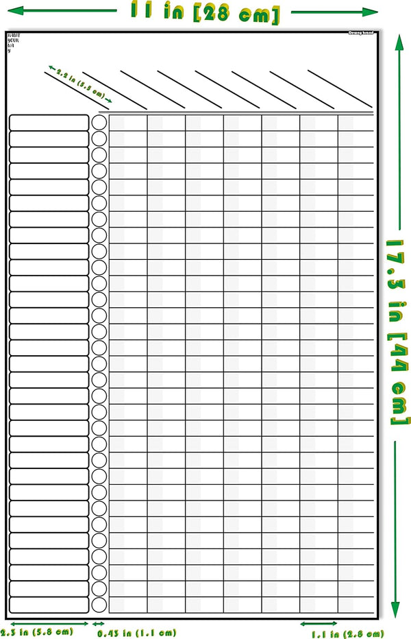 Multi-use Magnetic to-Do List Board Chore Chart List Goal Planner Task Habit Tracker Monthly Weekly Daily Homework Child Calendar Family Wedding