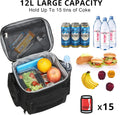 ATRIPACK Lunch Box for Men, Tactical Lunch Bag MOLLE Webbing Leakproof Insulated Large Lunch Cooler Women Adult Meal with Adjustable Shoulder