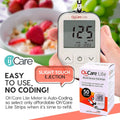 OhÃ¢ÂÂCare Lite Blood Sugar Testing Monitor Ã¢ÂÂ Glucose Test Strips and Lancets for for Blood Testing Ã¢ÂÂ Accurate and Affordable Diabetic