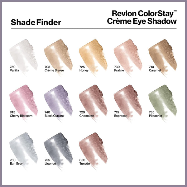 Revlon CrÃ¨me Eyeshadow, ColorStay 24 Hour Eye Makeup, Highly Pigmented Cream Formula in Blendable Matte & Shimmer Finishes, 710 Caramel, 0.18 Oz