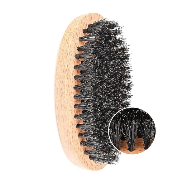 Beard Brush and Comb set for Men | Travel Bag Kit, Includes 1 Wooden Beard Comb & 1 Soft Beard Brush beard comb and brush
