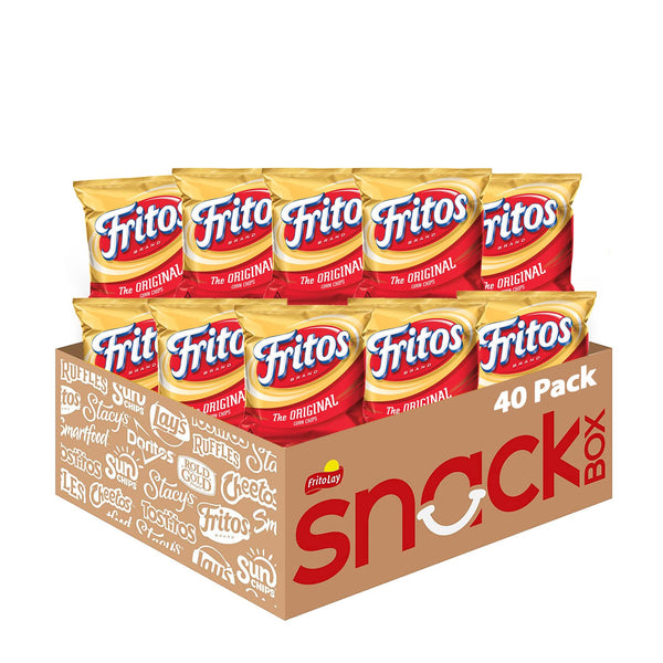 Fritos Original Corn Chips, 1 Ounce (Pack of 40) Original 40 Ounce (Pack of 1)