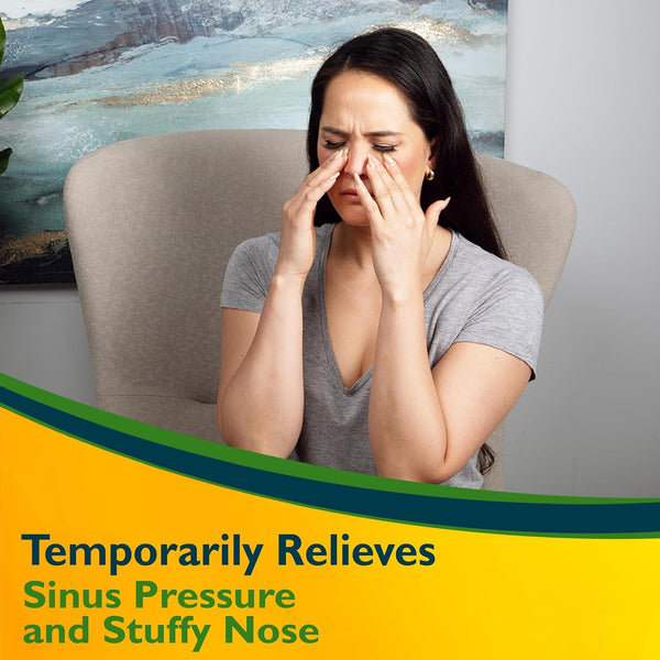 Benzedrex Nasal Decongestant Inhaler – Medicated Vapor Relief for Sinus Pressure, Nasal Congestion, Allergies, Hay Fever & Colds, 12 Count