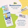 Orajel Baby Daytime & Nighttime Cooling Gels for Teething, 0.18 Oz, 2-Pack