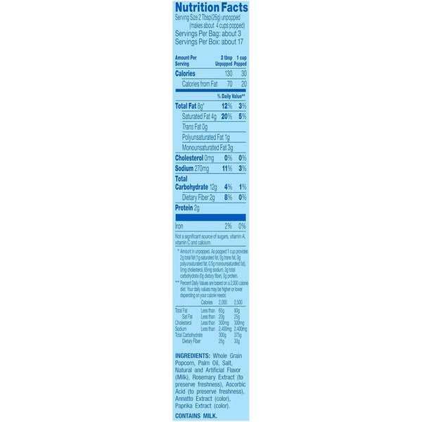 Pop Secret Microwave Popcorn, Butter Flavor, 3.2 Oz Sharing Bags, 6 Count