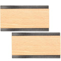 Boao 2 Pcs Wooden Sweater Comb Remove Pilling Comb with Double Edge Design to Remove Pills and Fuzz from Clothing Fabric Shaver and Pill Remover