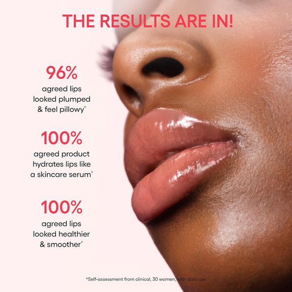LANEIGE Glaze Craze Tinted Lip Serum: Hydrating Lip Serum for Glossy, Nourished Lips with Plumping Polypeptides Peach Glaze