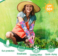 4 Pairs Gardening Sleeves Anti-Slip Arm Protection with Thumb Hole Sun Sleeve Cooling Arm Sleeves for Women Men Outdoor Mixcolor-a