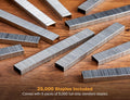 Bostitch Office Premium Standard Staples, 1/4" Length, High-Carbon Steel, 5000 Per Box, 5-Pack