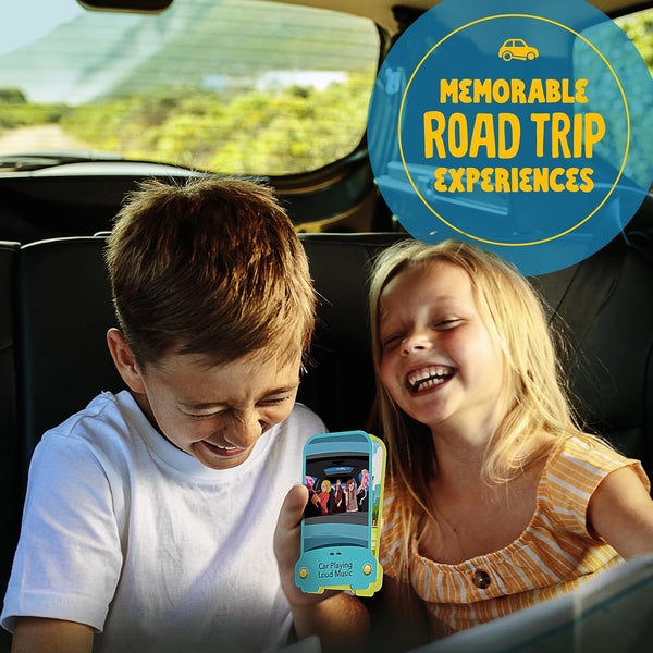 Road Rally Travel Scavenger Hunt Card Game for Kids - Roads Trip Car Games & Activities Must Haves Essentials - Fun Eye Hide & Seek Found Spy