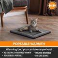 K&H PET PRODUCTS Self-Warming Cat Bed Pad, Self Heating Pad for Outdoor Cat Houses, Warming Mat for Indoor Pet Beds & Furniture, Reversible