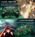 Wireless Switch Controller for Nintendo Switch/Switch 2/Lite/OLED Controller, Switch Controller with a Mouse Touch Feeling on Back Buttons, Extra