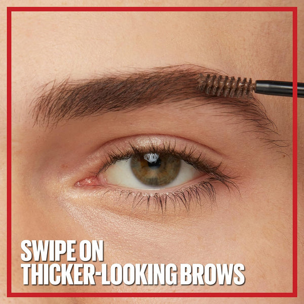 Maybelline Tattoo Studio Brow Styling Gel, Waterproof Eyebrow Make Up, Brow Tint for up to 36HR Wear, Blonde, 1 Count
