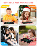 Bravokids 10 Inch LCD Writing Tablet for 3-8 Year Olds - Electronic Drawing Pad and Doodle Board as Educational Birthday Gifts for Girls and Boys