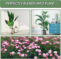 Joyhalo 12 Pack Plant Support Stakes, 16 Inch Plant Stakes for Outdoor Plants, Peony Cages and Supports, Peony Cage with 15 Pcs Twist Ties, Flower