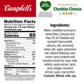 Campbell's Condensed Heart Healthy Cheddar Cheese Soup, 10.75 oz Can (12 Pack) Cheddar Cheese 10.75 Ounce (Pack of 12)