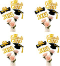 Graduation Decorations Class of 2025 Table Vase Toppers Deco. 16 PCS Party Deco Supplies Photo Props Kits Big Sticker Kids Party Centerpieces