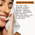 Pacifica Beauty | Glowing Makeup Remover Wipes | Gycolic Acid, Coconut Water, Aloe Infused | Daily Cleansing + Exfoliating | Clean Skin Care |