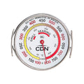 CDN Grill Surface Thermometer | ProaccurateÃÂ®, Temperature Zones, High Heat, Color-Coded Scale - Laboratory Glass Lens - Perfect for Grill, BBQ,