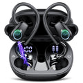 Wireless Earbuds, 2025 Ear Buds Bluetooth 5.3 Headphones Sport, 50H Playtime Bluetooth Earbuds, HD Stereo Noise Cancelling Earbud, Dual LED