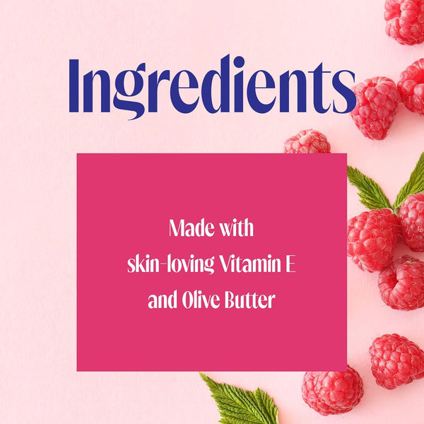 Skintimate Signature Scents Moisturizing Shave Gel for Women Raspberry Rain with Vitamin E and Olive Butter - 2.75 Ounce(Packaging May Vary)