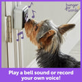 Hunger for Words Talking Pet Doorbell - Potty Training Door Bell, Dog Training Tools, Puppy Must Haves, Puppy Buttons, Potty Train Bell for Dogs,